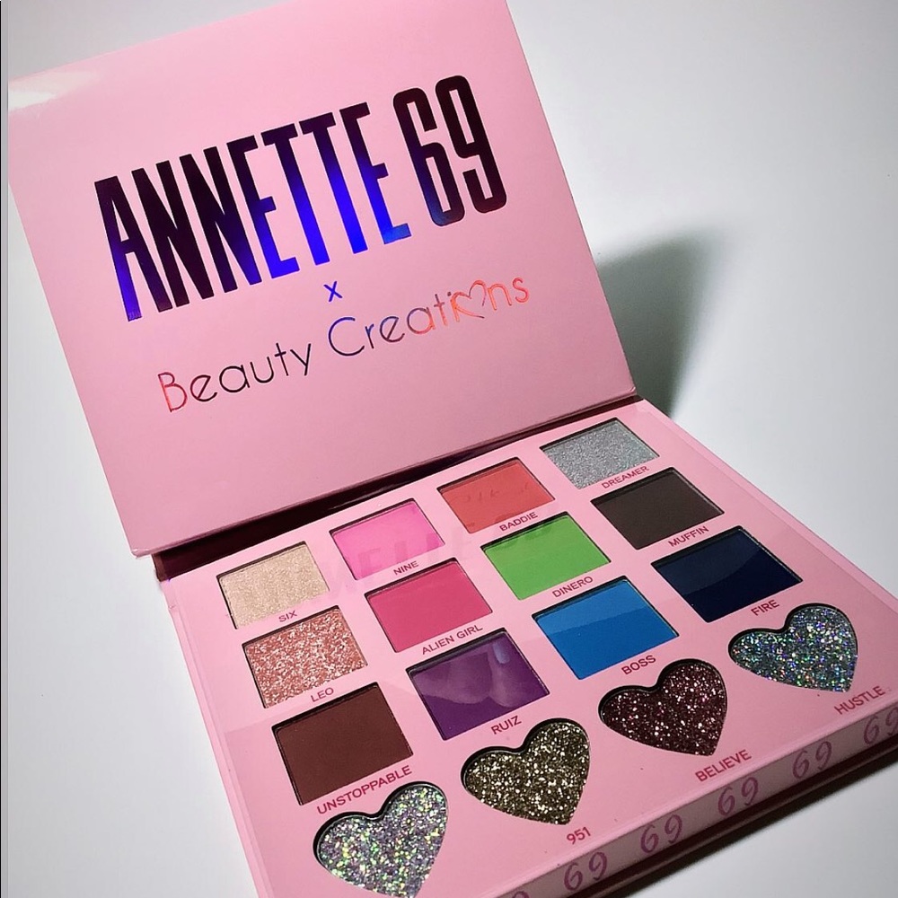 ANNETTE69 x BEAUTY CREATIONS EYESHADOW PALETTE